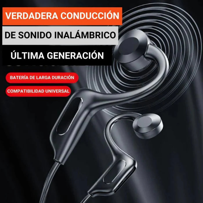 Audifonos conducción osea