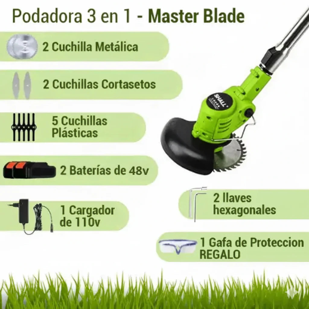 🌱 Podadora Inalámbrica Multiusos para Jardín, Finca o Campo 🔥